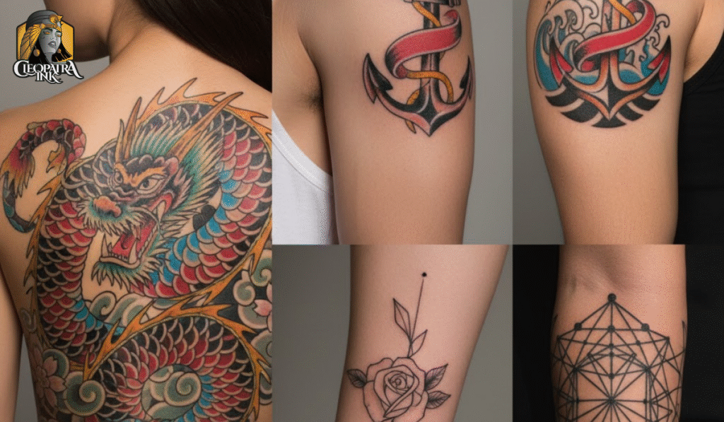 Die verschiedenen Tattoo-Stile verstehen