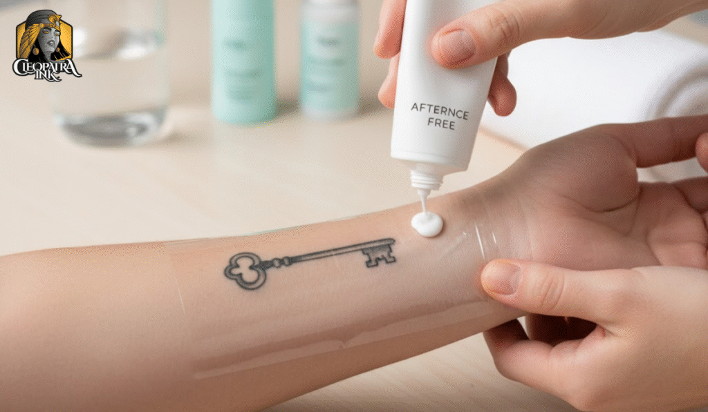 So pflegen Sie Ihr neues Tattoo