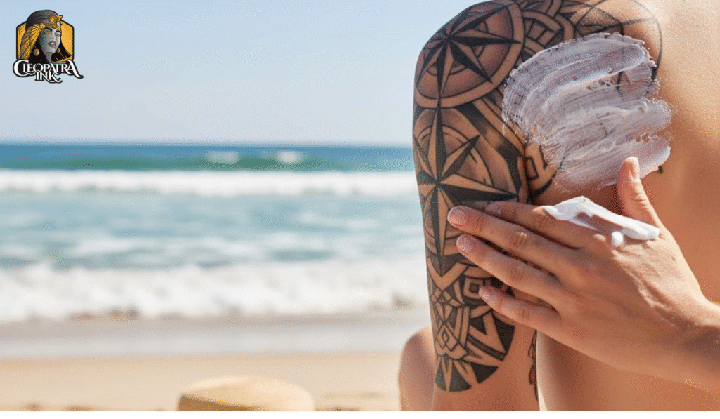 So pflegen Sie ein neues Tattoo im Sommer