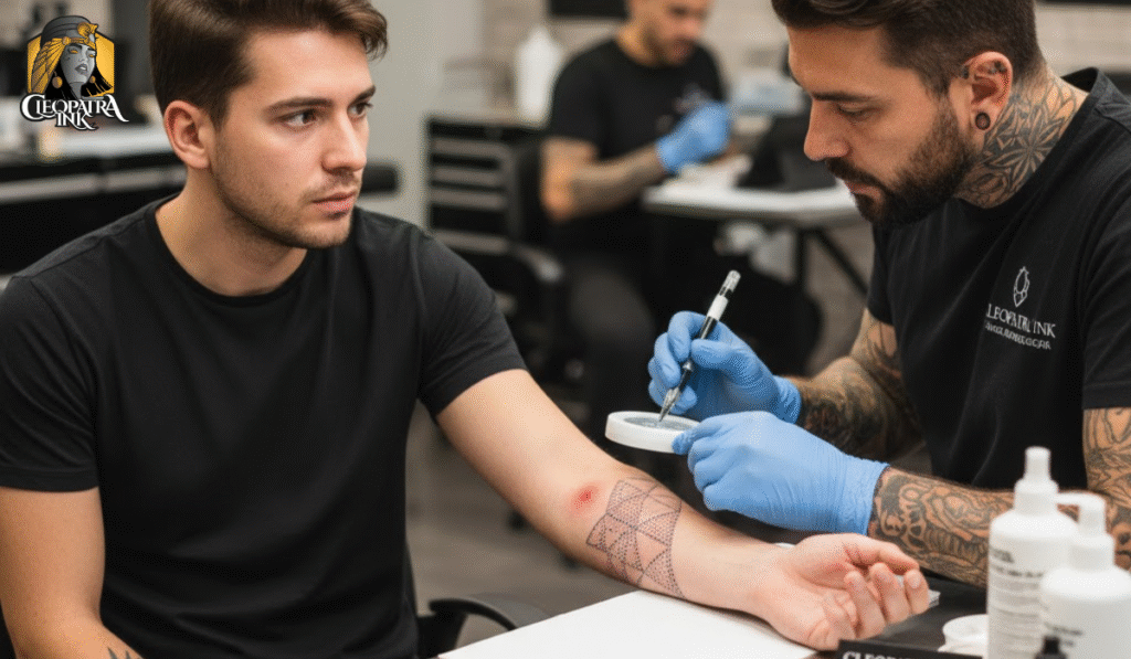 Wann benötigen Sie eine professionelle Tattoo-Pflege