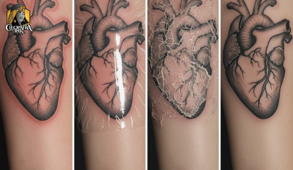 Was passiert mit Ihrer Haut nach dem Tätowieren